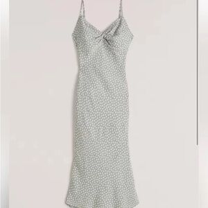 Abercrombie & Fitch Mint Green Dot Dress